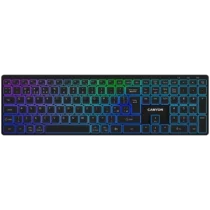 Клавиатура CANYON keyboard HKB-W11 UK/US RGB Dual Mode Wireless Black