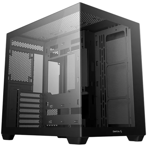 Кутия за компютър DeepCool CG530 Mid Tower Mini-ITX/Micro-ATX/ATX Rear Connector support 2xUSB3.0 1xUSB 2.0 1xAudio Temp