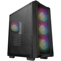 Кутия за компютър DeepCool CC560 MESH V2 Mid Tower Mini-ITX/Micro-ATX/ATX 2xUSB3.0 1xAudio 4x120mm Pre-Installed ARGB Fa