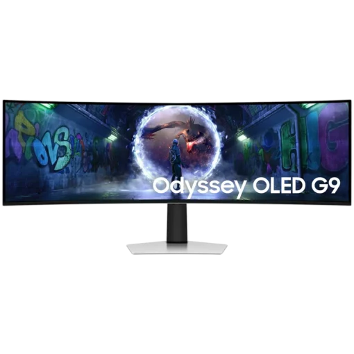 Монитор Monitor LED Samsung LS49DG934SUXEN Odyssey G93SD 49" DQHD Curved 1800R 32:9 (5120x1440) QD-OLED 240z 250 cd/㎡ 1m