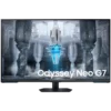 Монитор Samsung Odyssey Neo G7 LS43CG700NUXEN 43" VA 3840x2160 UHD 16:9 144Hz 1ms 400cd/m2 4250:1 178/178 DisplayPort 2x