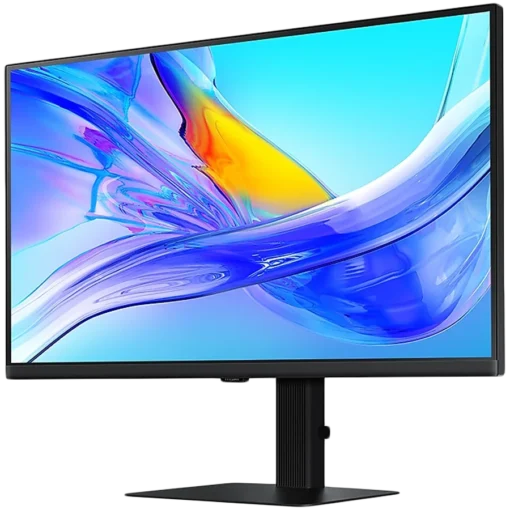 Монитор Monitor LED Samsung LS27D800UAUXEN S80UD, 27" FHD FLAT 16:9 (3840 x 2160) IPS 60Hz, 350 cd/m2, 1000:1, 5ms, 178/178, 1xDP, 1xHDMI USB-Hub 90W, RJ-45, 3.5 Jack, Tilt/Pivot/Swivel/HeightAdj (120mm), VESA 100x100, 2Y - Image 16