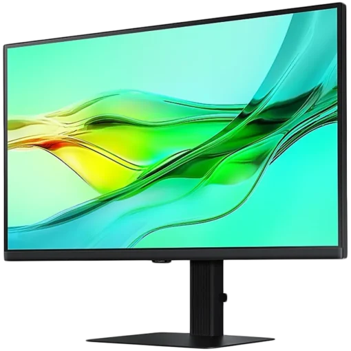 Монитор Monitor LED Samsung LS27D600UAUXEN S60UD, 27" FHD FLAT 16:9 (2560x1440) IPS 100Hz, 350 cd/㎡, 1000:1, 5ms, 178/178, 1xDP, 1xHDMI USB-Hub 90W, RJ-45, 3.5 Jack, Tilt/Pivot/Swivel/HeightAdj (120mm), VESA 100x100, 2Y - Image 16