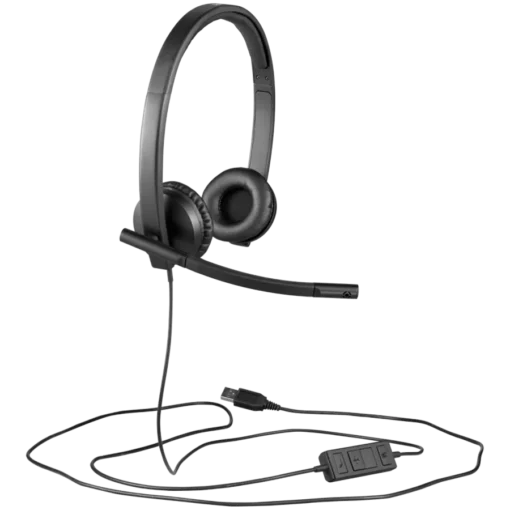 Слушалки LOGITECH HEADSET - H570e (Teams version) headset - BLACK - USB - (Do Not Use) EMEA28-935 - USB-C - Image 16