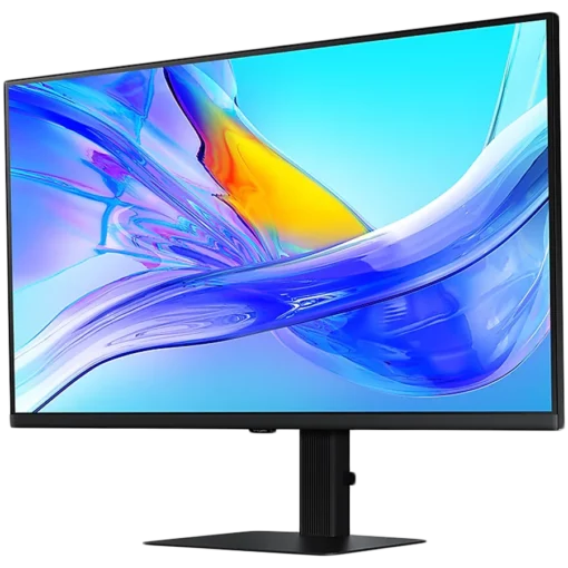 Монитор Monitor LED Samsung LS32D800UAUXEN S80UD, 32" FLAT 16:9 (3840x2160) VA 60Hz, 350 cd/m2, 3000:1, 5ms, 178/178, 1xDP, 1xHDMI USB-Hub 3xUSB3.0 USB-C (90W), 3.5 Jack, Tilt/Pivot/Swivel/HeightAdj (120mm), VESA 100x100, 2Y - Image 16