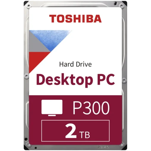 Хард диск HDD desktop Toshiba P300 SMR (3.5" 2TB 5400RPM 128MB NCQ AF SATAIII) bulk