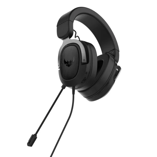 Геймърски слушалки ASUS TUF Gaming H3 Gun Metal, 7.1 Virtual Surround Sound - Image 2