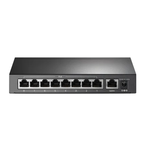 9-портов 10/100Mbps Desktop комутатор TP-Link TL-SF1009P с 8-PoE+ порта - Image 2