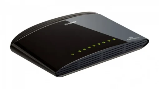 D-Link DES-1008D switch L2 8x10/100 Desktop/Wall NO FAN - Image 2