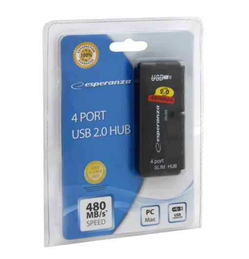 Esperanza HUB 4 PORTS USB 2.0 EA112 - Image 5