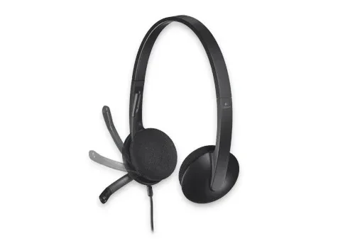 Logitech H340 USB Headset 981-000475 Black