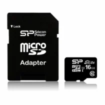 Silicon Power microSDHC 16GB CLASS 10 UHS-1 Elite with adapter