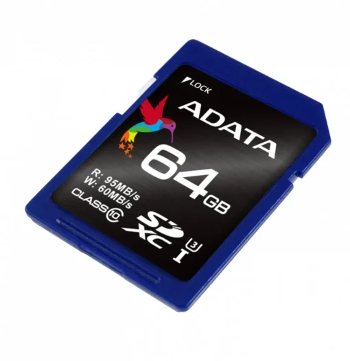 Adata SD XC Premier Pro 64GB UHS-1 U3/Class10 4K - Image 2