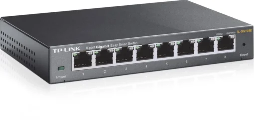 TP-LINK TP-Link TL-SG108E 8x1GbE Smart Switch - Image 3