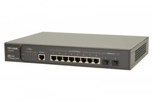 TP-LINK JetStream 8-Port Gigabit L2 Managed Switch with 2 SFP Slots TL-SG3210