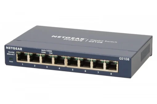 Netgear Switch Unmanaged Plus 8xGE - GS108GE - Image 3