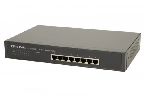 TP-LINK SG1008 switch 8x1GbE Desktop/Rack - Image 5