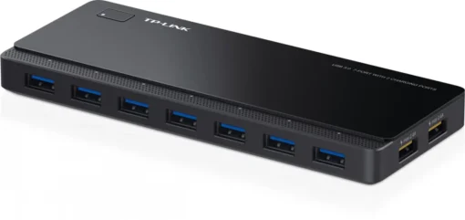 TP-LINK 7 ports USB 3.0 Hub,2 power charge ports - Image 2