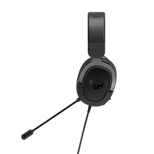 Геймърски слушалки ASUS TUF Gaming H3 Gun Metal, 7.1 Virtual Surround Sound - Image 3