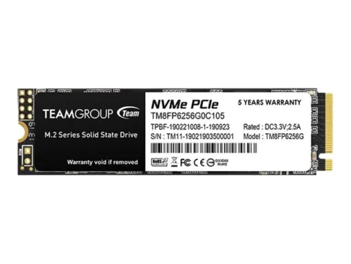 ВЪТРЕШЕН ТВЪРД ДИСК Team Group SSD MP33 - 256 GB - M.2 2280 - PCIe 3.0 x4 NVMe - PN