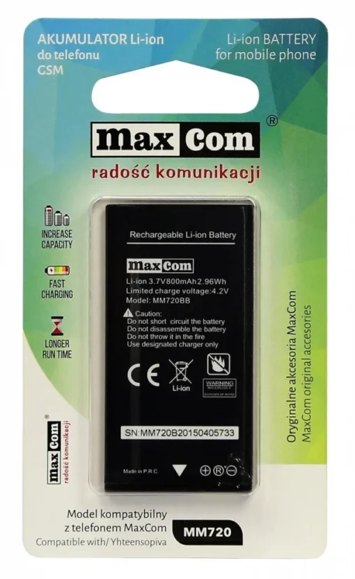 Maxcom LI-ION BATTERY MM720