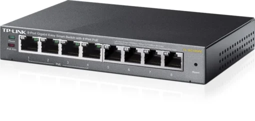 TP-LINK TL-SG108PE Switch Smart 8xGE (4xPoE) - Image 2