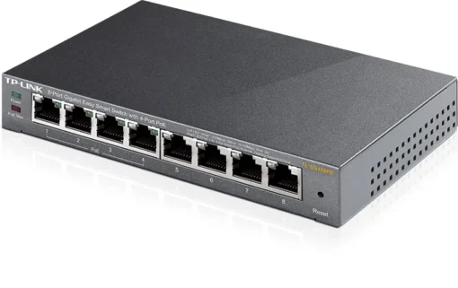 TP-LINK TL-SG108PE Switch Smart 8xGE (4xPoE) - Image 4