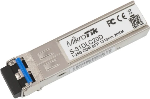 SFP модул Mikrotik S-31DLC20D 1.25G 20km