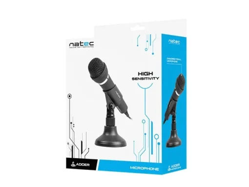 Natec Microphone Adder black - Image 2