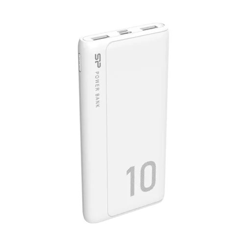 Външна батерия Silicon Power GP15 10000 mAh, Бяла - Image 2