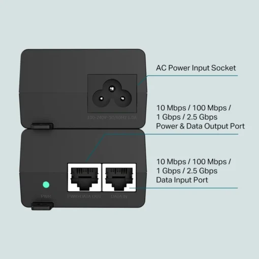 PoE+ инжектор TP-Link TL-POE260S 2.5G - Image 3