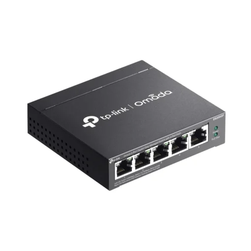 5-портов гигабитов управляем настолен комутатор TP-Link Omada ES205GP с 4-порта PoE+ - Image 3