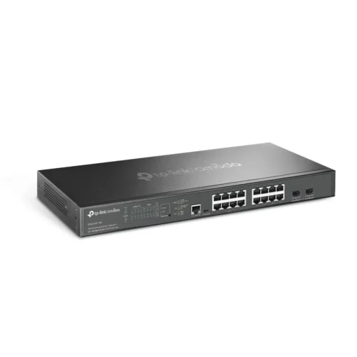 16-портов комутатор TP-Link Omada SG3218XP-M2 2.5G и 2-порта 10GE SFP+ L2+ управляем с 8-порта PoE+ - Image 2