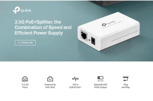 2.5G PoE+ сплитер TP-Link TL-PD30G-M2 - Image 2