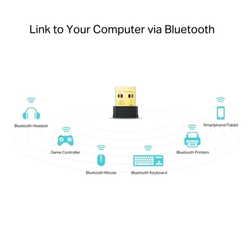 Безжичен USB адаптер TP-LINK Archer T2UB Nano - Image 3