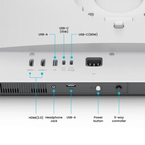 Монитор BenQ MA320U за MacBook Pro и MacBook Air, 31,5" , IPS , LED, 3840x2160, HDR10, 178°/178° , 1300:1 - Image 4