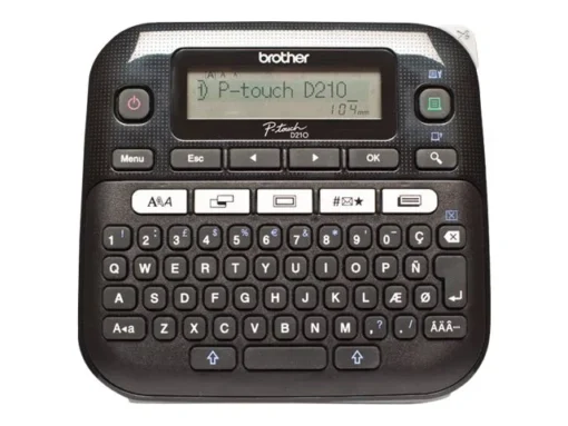 ЕТИКЕТЕН ПРИНТЕР BROTHER P-Touch - PTD210 (PT-D210) - PN PTD210R1 - с печат на