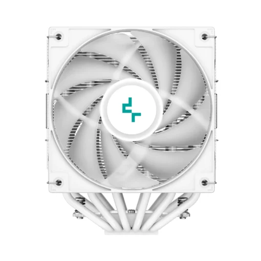 DeepCool охладител CPU Cooler AG620 White - Addressable RGB, Dual-Tower - LGA1700/AM5 - Image 4