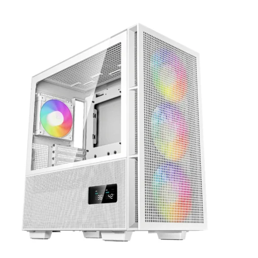 DeepCool кутия Case EATX - CH560 Digital White A-RGB