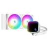 DeepCool водно охлаждане Water Cooling LS520 SE White - Addressable RGB Infinity mirror design -