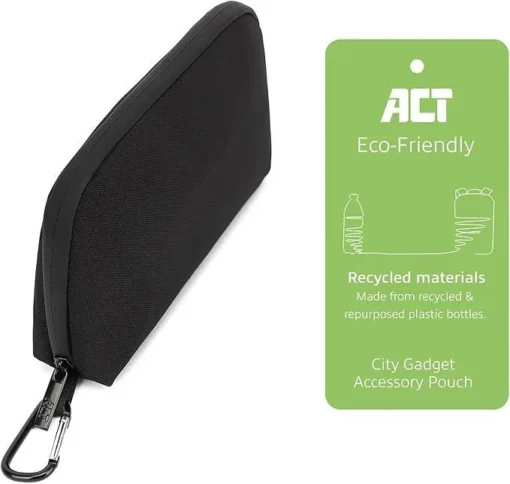 Органайзер за пътуване, ACT City Accessory, 24 х 5,50 х 14 см, 7 отделения, Черна - Image 3