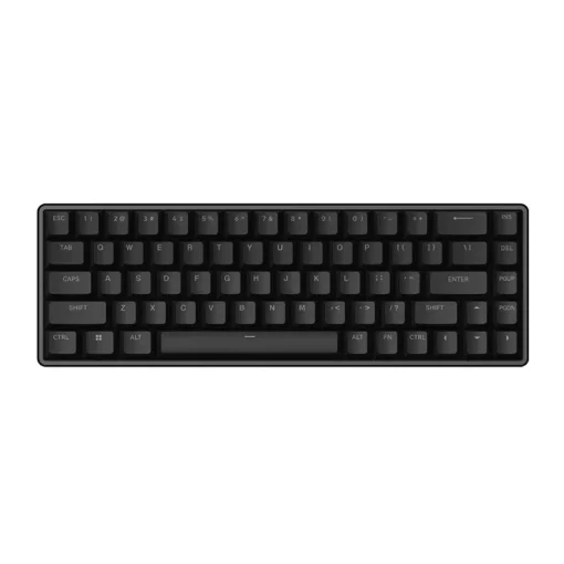 Madlions професионална геймърска механична клавиатура Professional Gaming Mechanical Keyboard FIRE 68 PRO - 8K, Gateron Magnetic Jade Switches, RGB - Black - Image 2