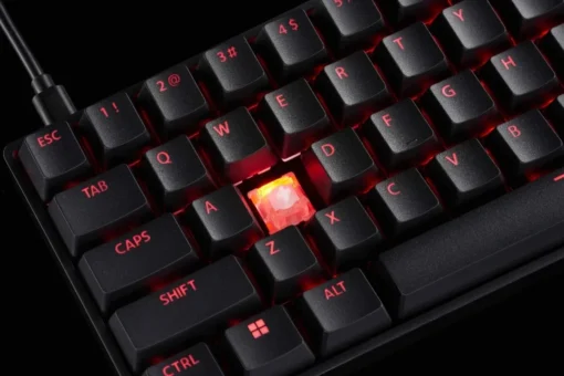 Madlions професионална геймърска механична клавиатура Professional Gaming Mechanical Keyboard FIRE 68 PRO - 8K, Gateron Magnetic Jade Switches, RGB - Black - Image 5