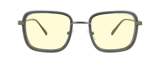 Геймърски очила GUNNAR Fallout Vault 33 Gunmetal/Olive - Amber