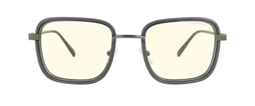 Геймърски очила GUNNAR Fallout Vault 33 Gunmetal/Olive - Clear