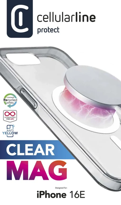 Калъф Clear Mag за iPhone 16E 4Gn прозрачен - Image 2