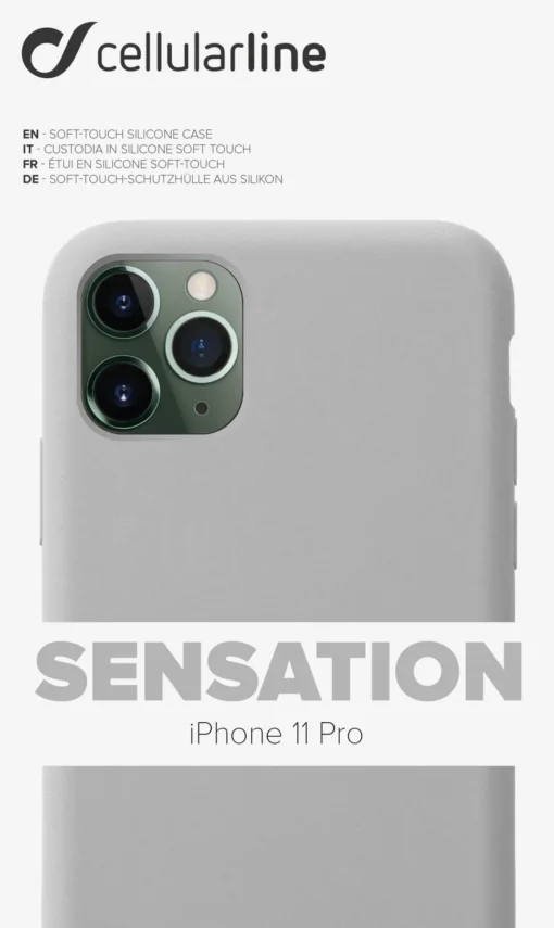 Калъф Sensation за iPhone 11 Pro, Сив - Image 4