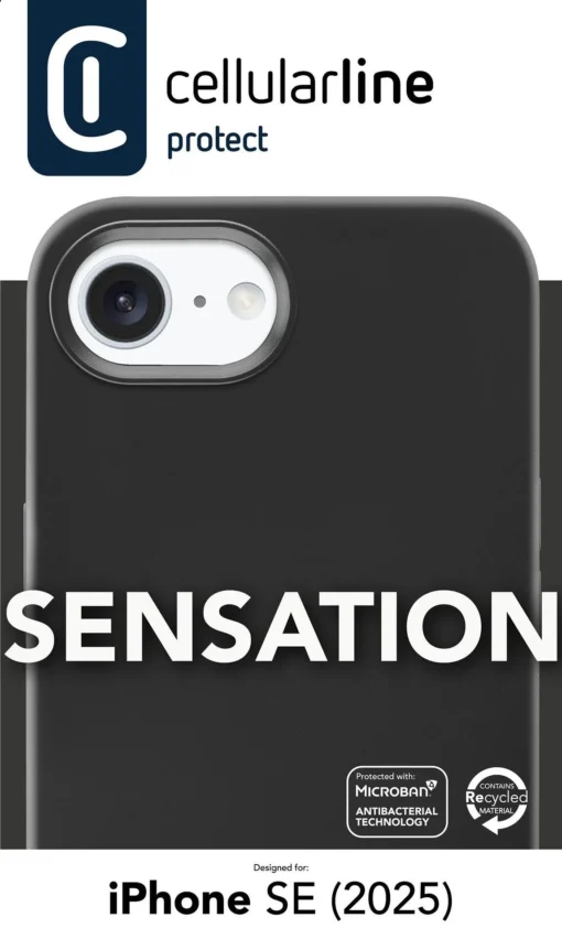 Калъф Sensation за iPhone 16E 4Gn черен - Image 4