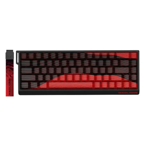 Madlions професионална геймърска механична клавиатура Professional Gaming Mechanical Keyboard MAD 68 R - 8K Kunlun Magnetic Switches -