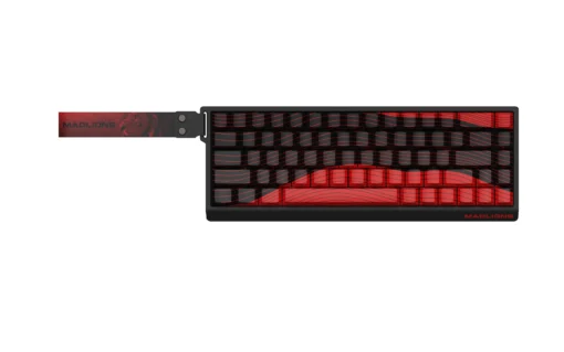 Madlions професионална геймърска механична клавиатура Professional Gaming Mechanical Keyboard MAD 68 R - 8K, Kunlun Magnetic Switches - Black/Red - Image 2